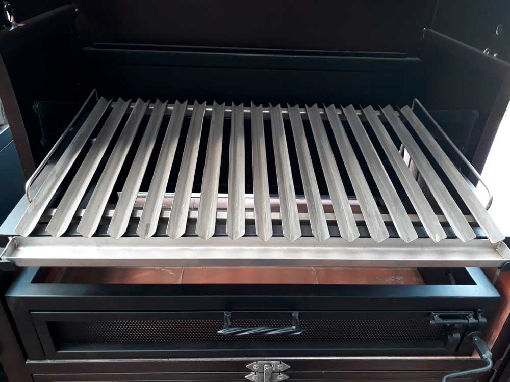 Parrillas de acero para cocinas y asadores, ideales para uso en exteriores y parrilladas. Durabilidad y diseño a medida. Cotiza aquí…
